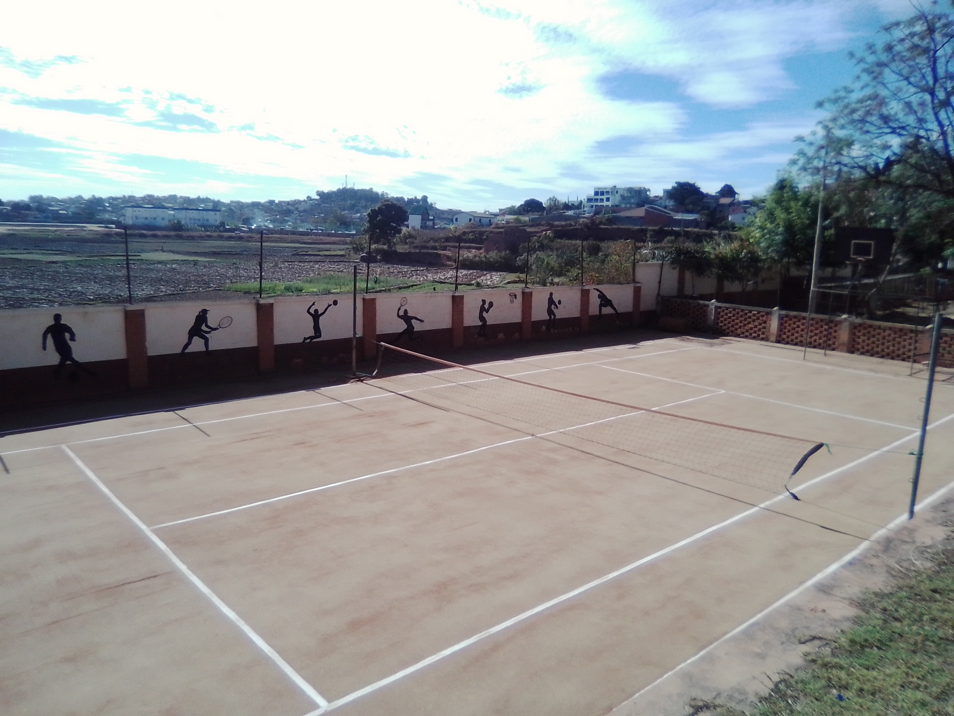 terrain de tennis